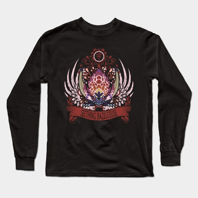 SEETHING BAZELGEUSE - LIMITED EDITION Long Sleeve T-Shirt by Exion Crew